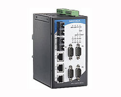 MOXA NPort  S8000 Комбинированный Ethernet коммутатор и RS-232/422/485 сервер