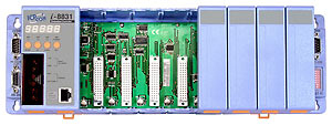 I-8831 PC     40, 512  Flash, 512 SRAM, 2xRS232,  1xRS232 / 485, Ethernet 10BaseT,  7   , Mini OS7, 8   