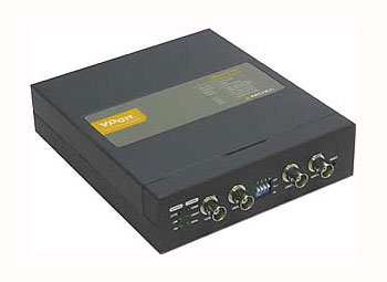 MOXA VPort-2141  промышленный видеошифратор IP  видеонаблюдения