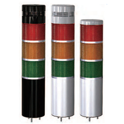 ML8 Светодиодные сигнальные колонны диаметром 86 мм с режимами постоянного и мигающего свечения 